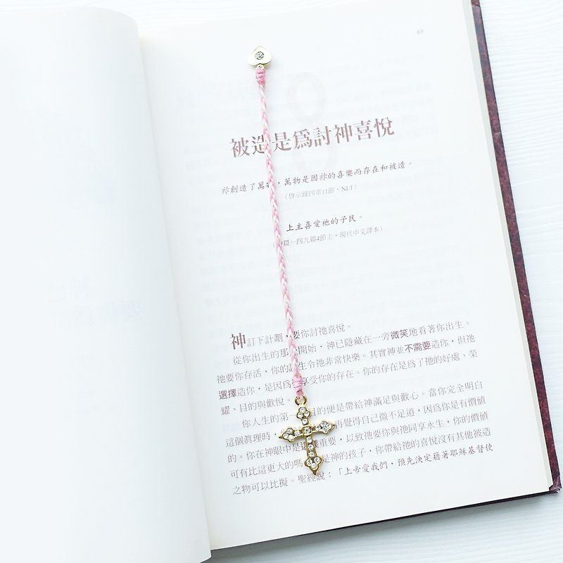 HAPPINESS - Limited Cross Bookmark Gift Stationery - Bookmarks - Other Materials Gold