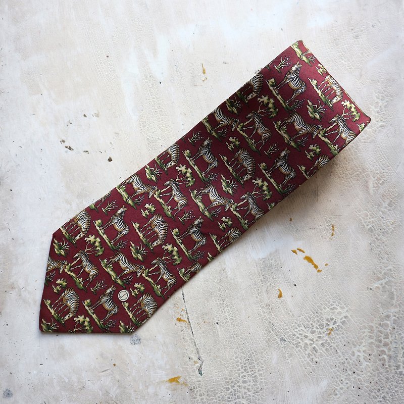 Pumpkin Vintage. Old vintage tie - Ties & Tie Clips - Other Materials 