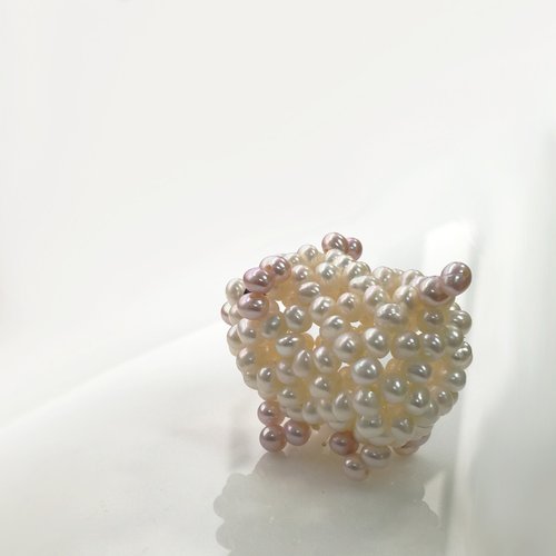 Bridal Secret Jewelry 新年限定擺設-淡水珍珠 可愛珍珠豬擺設-豬籠入水