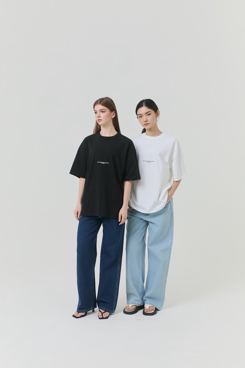 Relaxed Jeanns - 女長褲 - 棉．麻 藍色