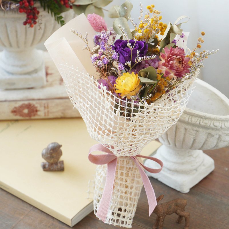 【Bouquet Series】 Send a bunch of undying roses - Dried Flowers & Bouquets - Plants & Flowers 