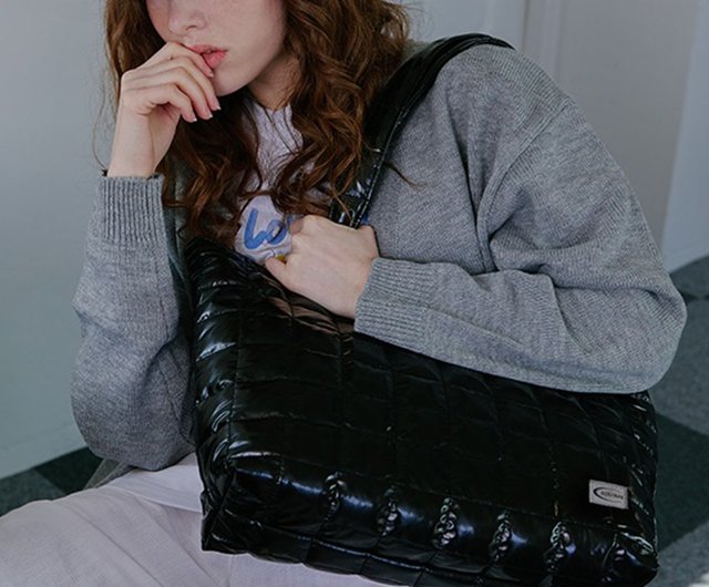 Korean Brand SQUARE line Ovan Shoulder Bag - Shop square