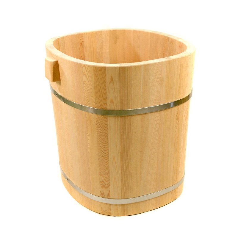 Taiwan eucalyptus foot bath barrel | use bucket to relax a relaxing time - อื่นๆ - ไม้ สีทอง