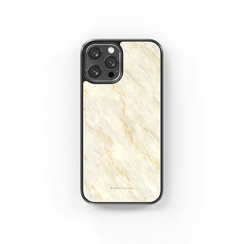 ReNewCases 環保 再生材料 iPhone 三合一防摔手機殼 象牙白色大理石紋
