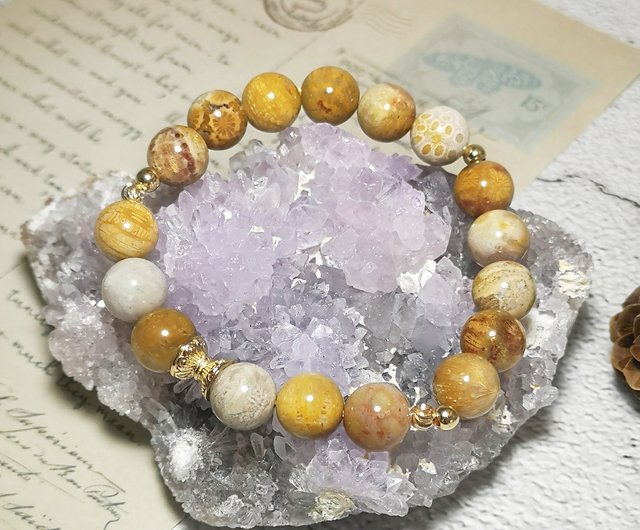 chrysanthemum stone bracelet