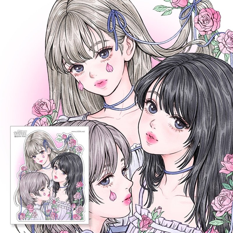 Floria stickers - 貼紙 - 紙 