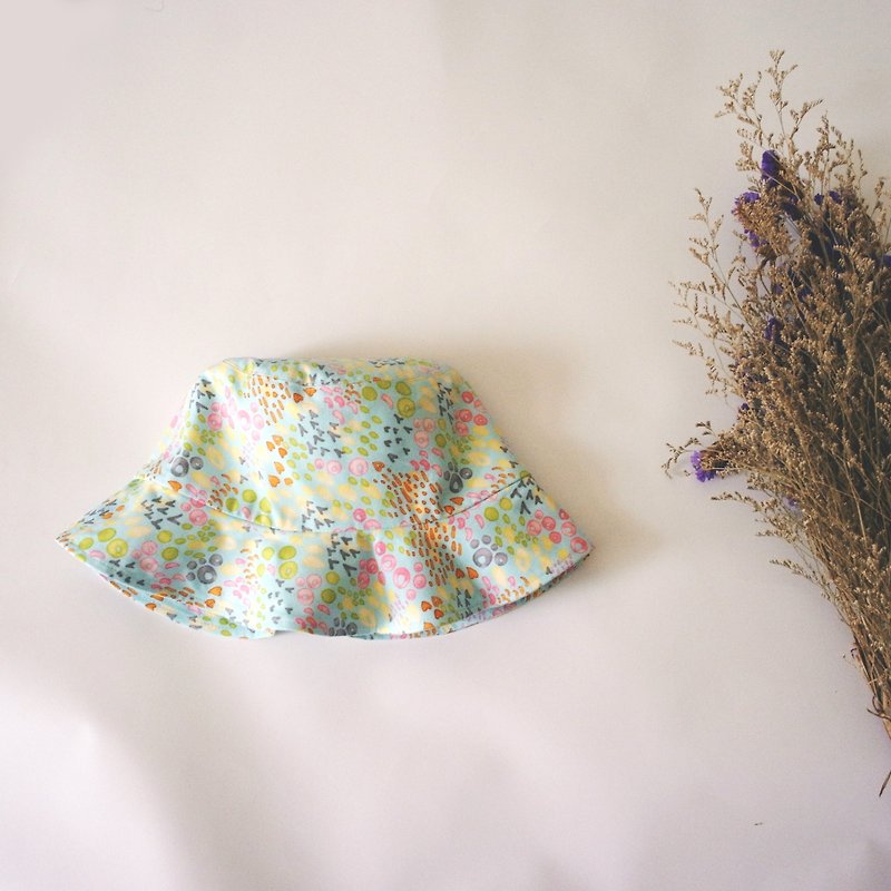 Tender girl handmade fisherman hat - หมวก - ผ้าฝ้าย/ผ้าลินิน สีทอง