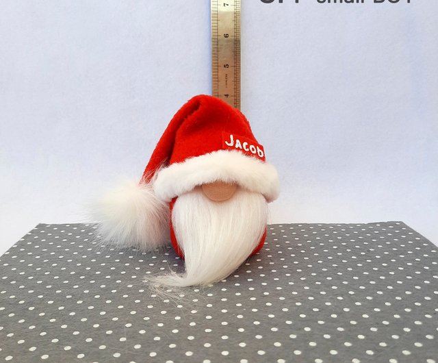 Santa Gnome Christmas Decorations Handmade, Christmas Gnomes, Norway Gnome  - Shop GnomesByEkaterina Stuffed Dolls & Figurines - Pinkoi