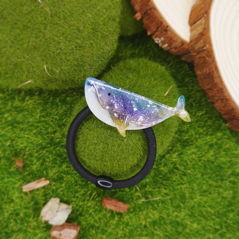 Sky Whale Decorative Resin Hair Clip Accessories (Sunrise colour) - Hair Accessories - Resin Multicolor