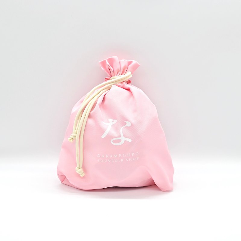 Drawstring bag / pink - กระเป๋าเครื่องสำอาง - เส้นใยสังเคราะห์ สึชมพู