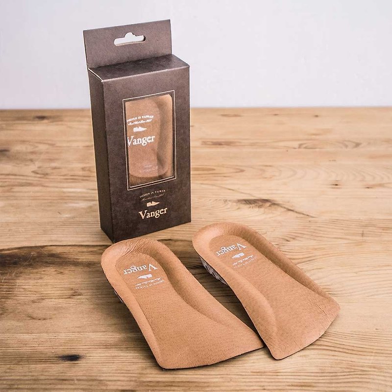 Vanger gentry high. Leather slow pressure increase insole (3 cm) - Other - Silicone Brown
