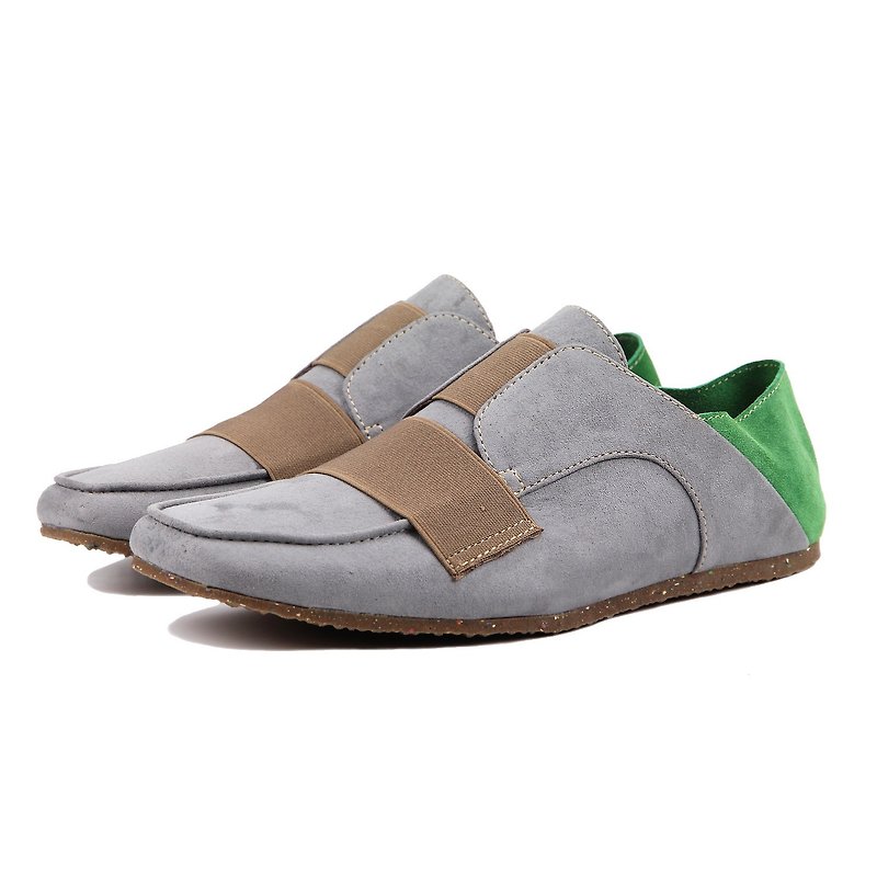 Aries M1171 GreyGreen - Men's Casual Shoes - Cotton & Hemp Gray