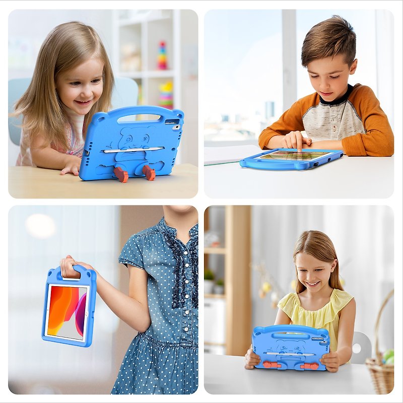 Dux Ducis - Panda Series Kids iPad Case - Tablet & Laptop Cases - Other Materials Blue