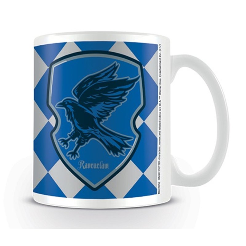 【哈利波特】雷文克勞院徽 Ravenclaw (全圖) - 進口馬克杯 - 咖啡杯/馬克杯 - 陶 藍色