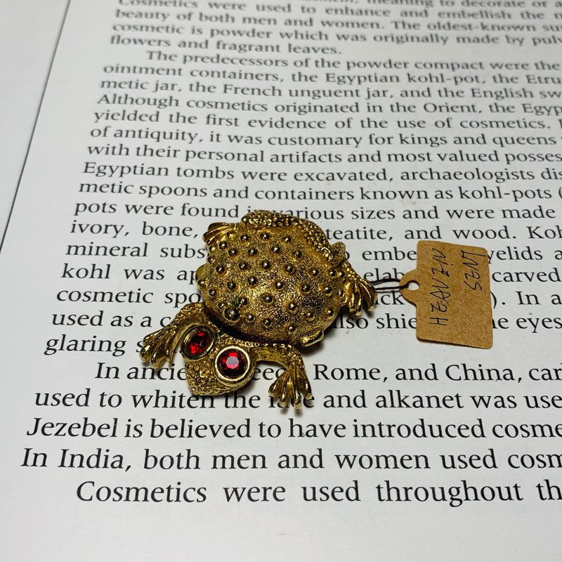 HEAVEN SENT 金色青蛙香膏盒 - 其他 - 其他金屬 