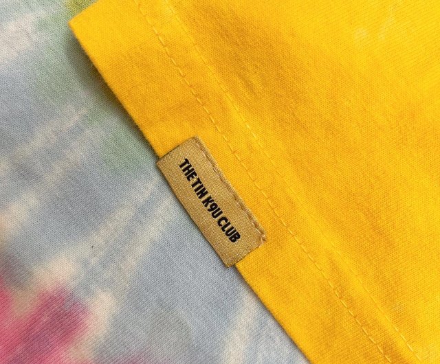 ★送料・関税込★Fine the★Dyeing T-shirt★兼用 2023 New Round Neck Short Sleeve T-Shirt Men's High Street