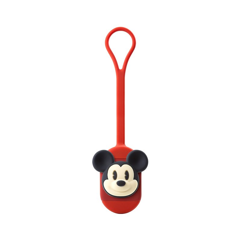 Bone / Safety Companion Royal Guard Bluetooth Self-defense Alarm-Mickey - Other - Silicone Red