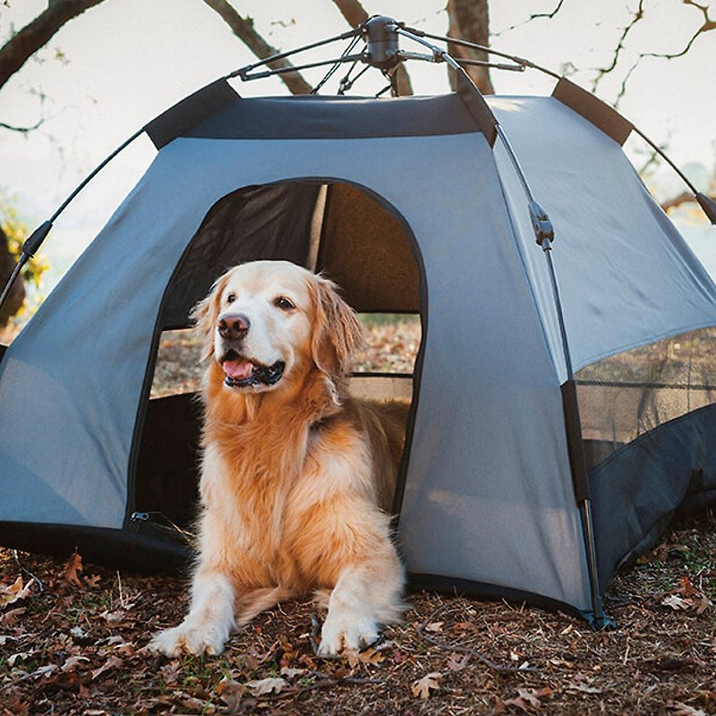 キャンプ 野良ペット専用テント ドッグハウス 防水・紫外線対策（スプライシングシリーズ3色） - 寝具 - 防水素材 