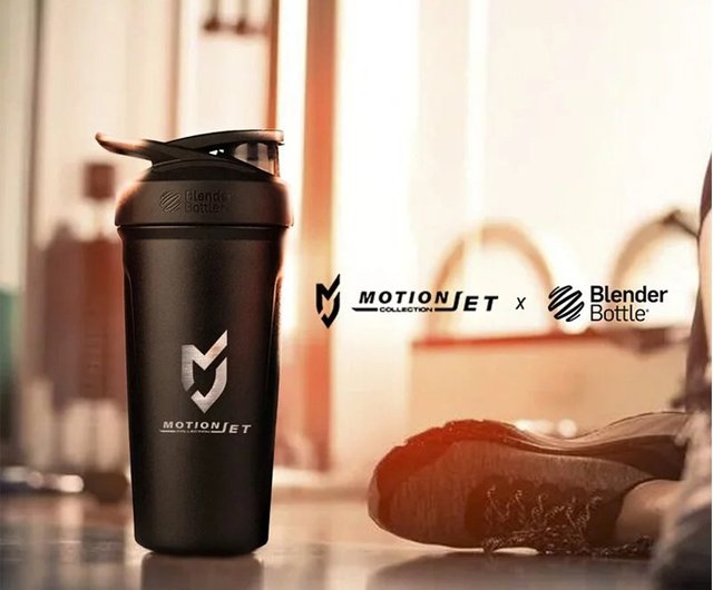 Stainless Steel SS Black Shaker Bottle