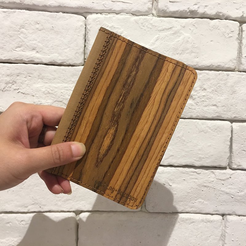 全木製護照套 - 銀包 - 其他材質 