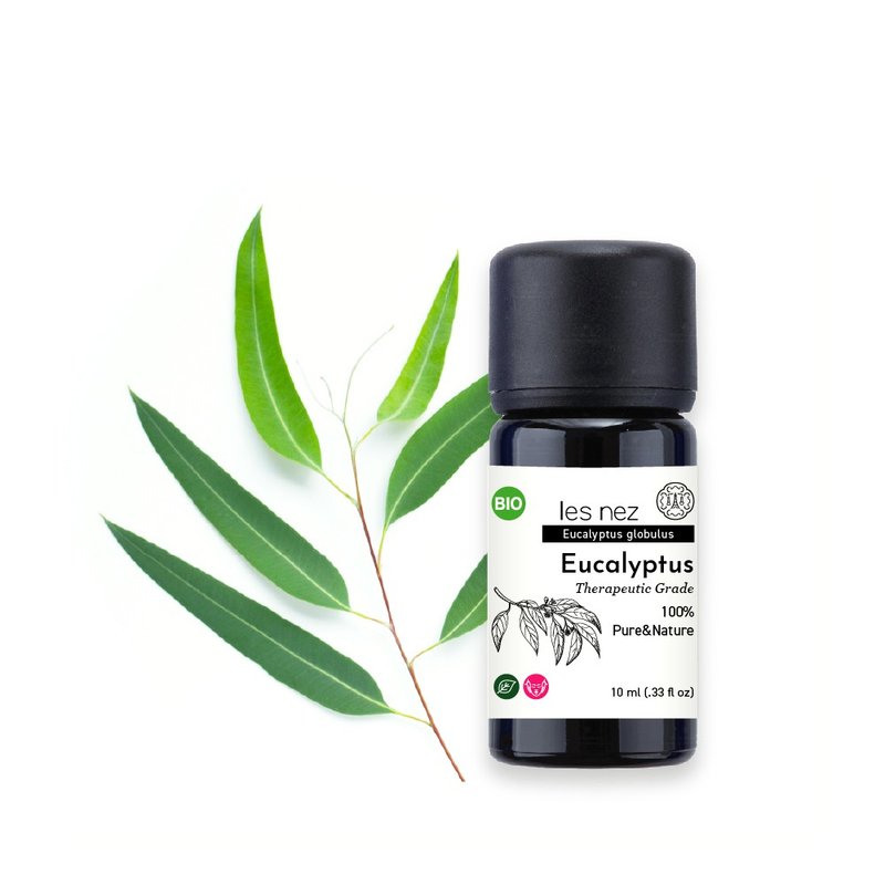 【Les nez 香鼻子】天然單方藍膠尤加利純精油 10ML - 香氛/精油/擴香 - 精油 黑色