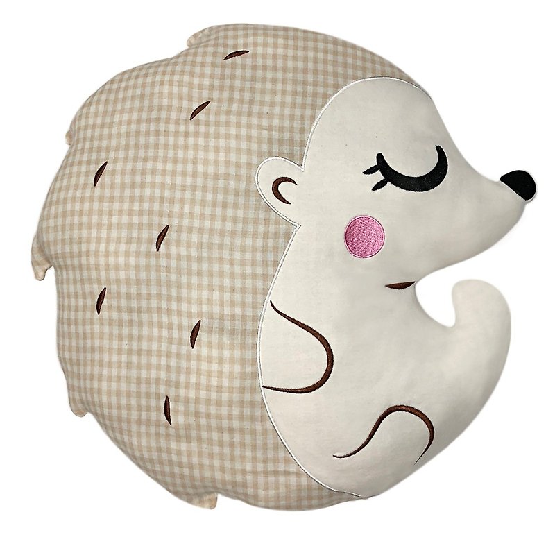 Fairy Land Organic Cotton Pillow - Hedgehog - Pillows & Cushions - Other Materials 