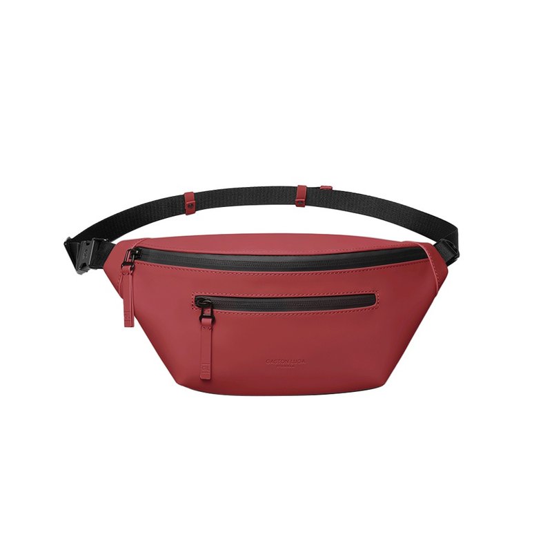 Gaston Luga Splash BumBag 腰肩兩用斜背包 -紅色【現貨】 - 側背包/斜背包 - 其他材質 紅色