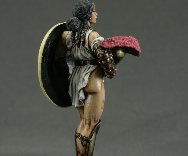 Details about   Painted Tin Soldier Roman Draconarius 54mm 1/32 Miniature 