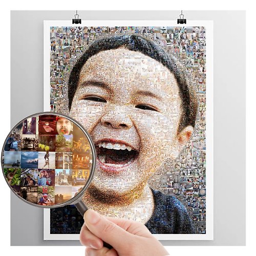 Atelier Mosaics First fathers day gift, Photo collage for fathers day, 1st fathers day