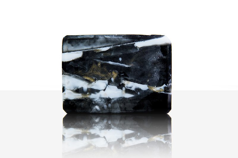 大理石紋皂-黑色/木質麝香/舒敏型 - 沐浴露/番梘 - 其他材質 黑色