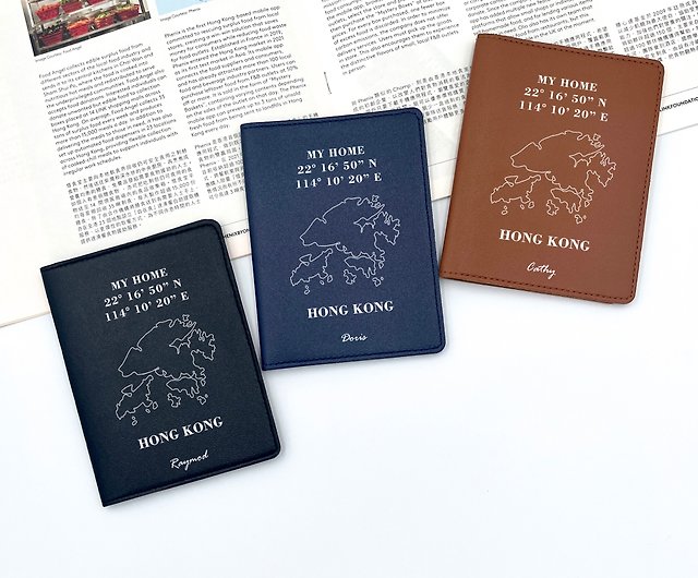 公式ショップ】 ジョン・ヨンファYOUR CITY 香港 公式パスポートケース 