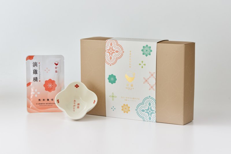 孕婦禮物贈手寫卡片 常溫滴雞精60ml 6入+大同感謝瓷碗1個 - 養生/保健食品/飲品 - 濃縮/萃取物 金色