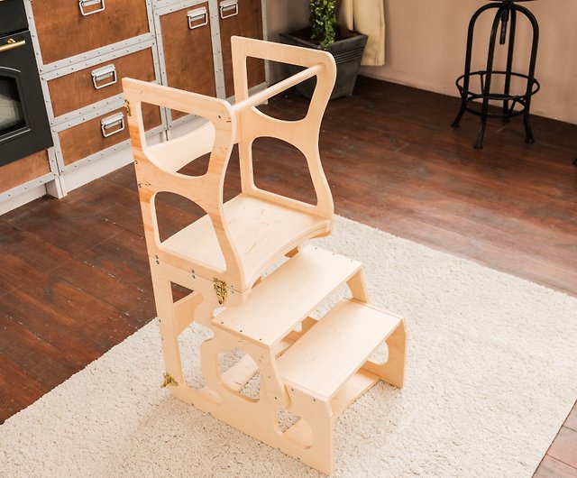 Learning Tower Wooden Chair For Kids, How To Build A Wooden Chair Step By