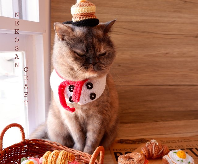 Cat or Croissant?' Dog Bandana