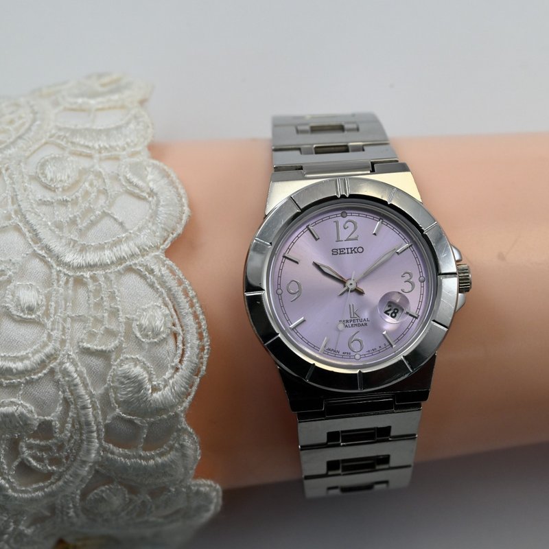 SEIKO LUKIA Women's Watch Quartz 30mm Purple Ref.4F32-0130 Free Shipping JAPAN - นาฬิกาผู้หญิง - สแตนเลส สีม่วง