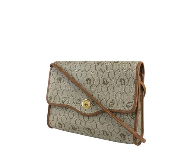 ⭐️外観美品⭐️Christian Dior ハニカム ショルダーバッグ クリスチャンディオール ハニカム ショルダーバッグ ベージュ