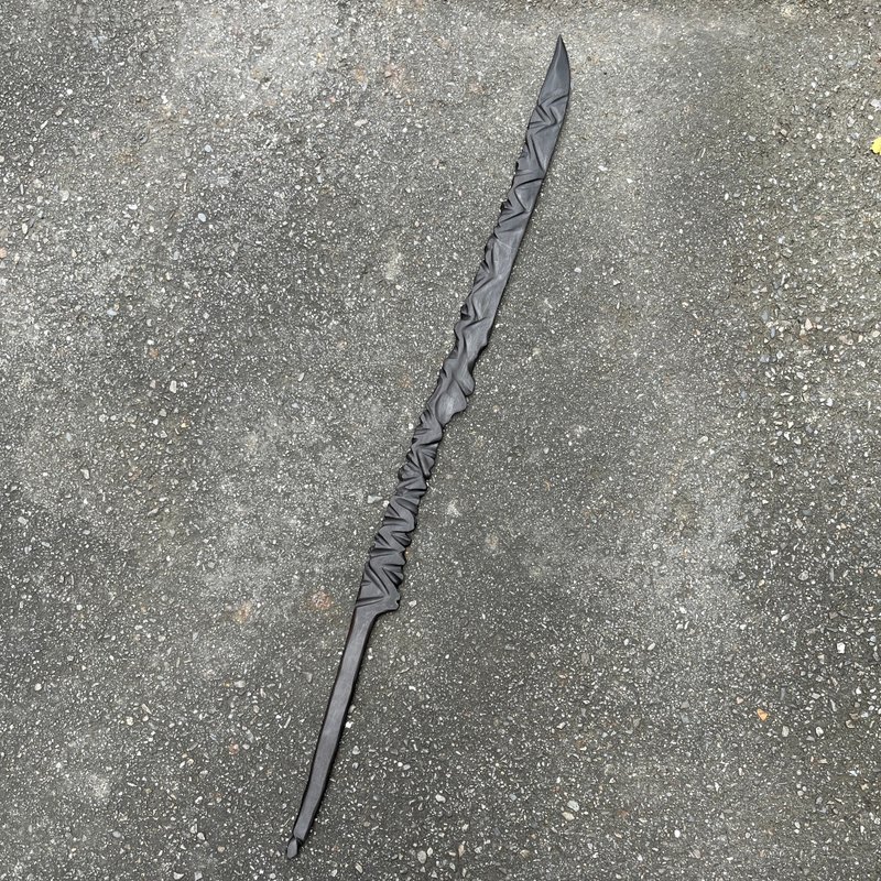 我販劍　黑妖刀　宵闇魄行　長太刀　手工木劍　藝術木刀　魔劍 - 擺飾/家飾品 - 木頭 黑色