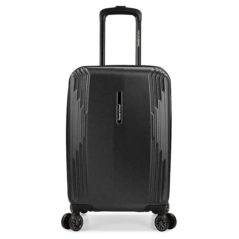 Traveler's Choice HARBOR系列22吋可擴充隨身行李箱-尊爵黑 - 行李箱/行李喼 - 塑膠 黑色