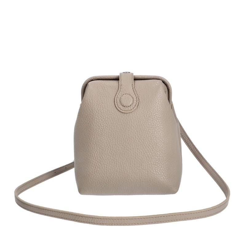 Japan Toyooka parcel mist Dulles clutch beige - Messenger Bags & Sling Bags - Other Materials 