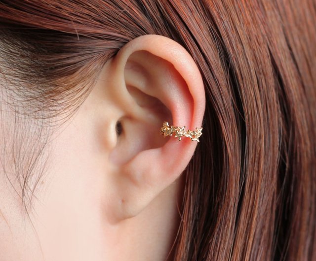 fragrant olive / 桂花 / ear cuff size : S - ショップ atelier mozu ...