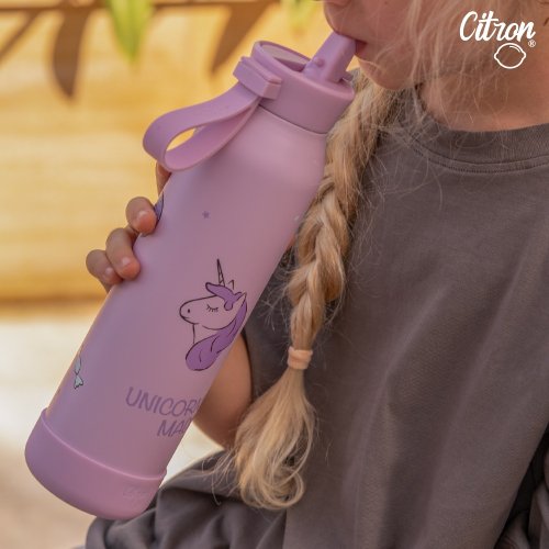 MaryMeyer 快速出貨【Citron】矽膠提把三層保溫瓶500ml 多款可選