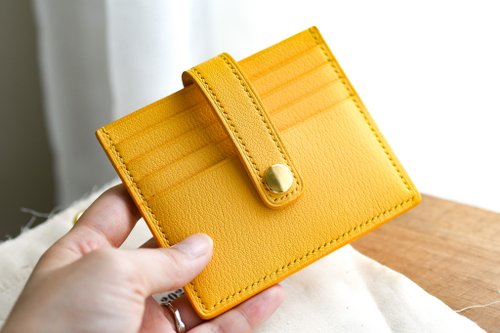 Own's Leather 香港製 手工皮革 錢包 卡片包 卡片套 山羊皮 CH1018