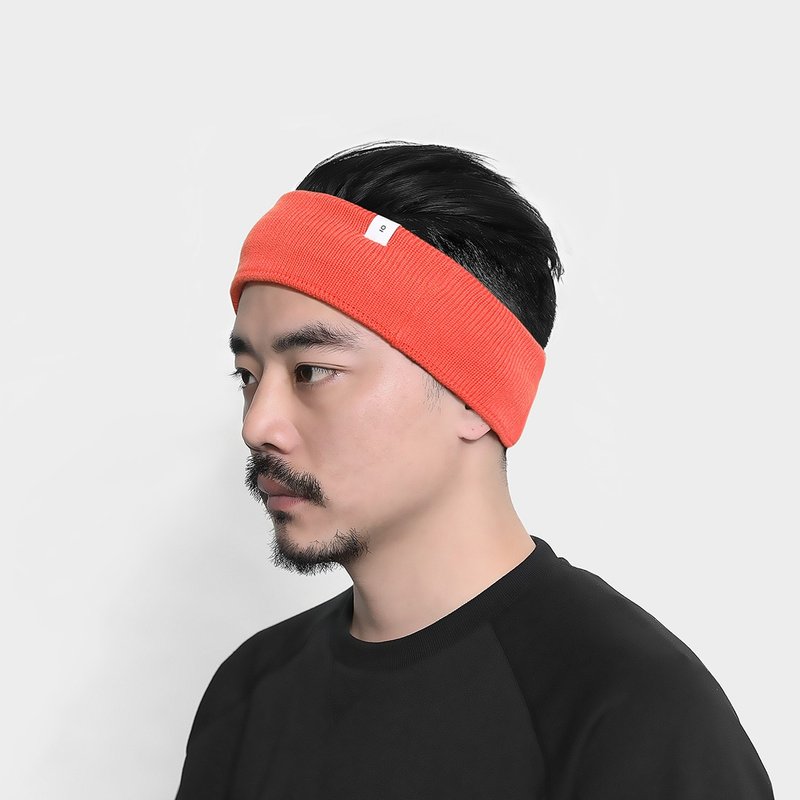 [ionism] headband orange - ที่คาดผม - ผ้าฝ้าย/ผ้าลินิน สีส้ม