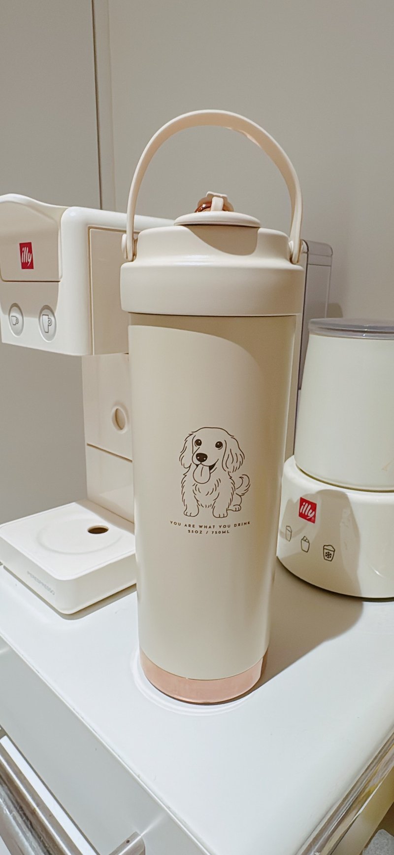 客製化-寵物插畫隨行杯-750ml-304不鏽鋼陶瓷塗層 - 保溫瓶/保溫杯 - 不鏽鋼 