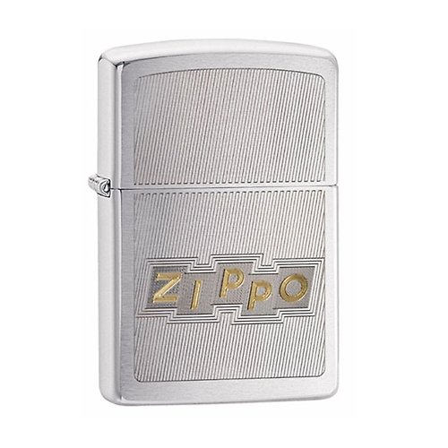 Zippo 【ZIPPO官方旗艦店】 經典印刷標誌防風打火機 49204