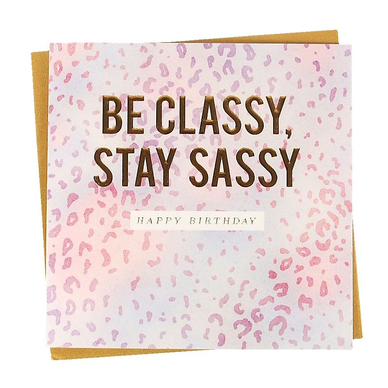 Elegant model is always fashionable and beautiful [Clare Maddicott Women's Series-Birthday Wishes] - Cards & Postcards - Paper Multicolor