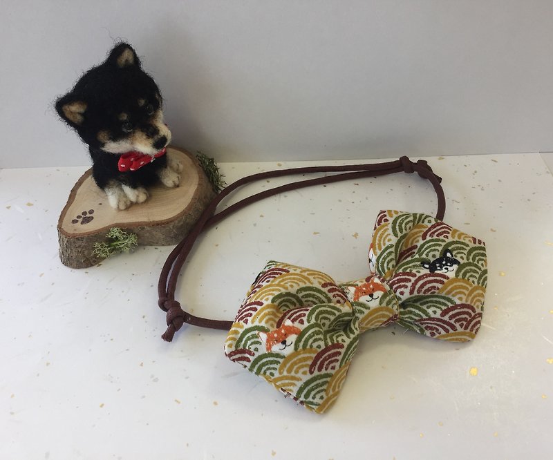 Dog bow tie - Other - Cotton & Hemp Multicolor