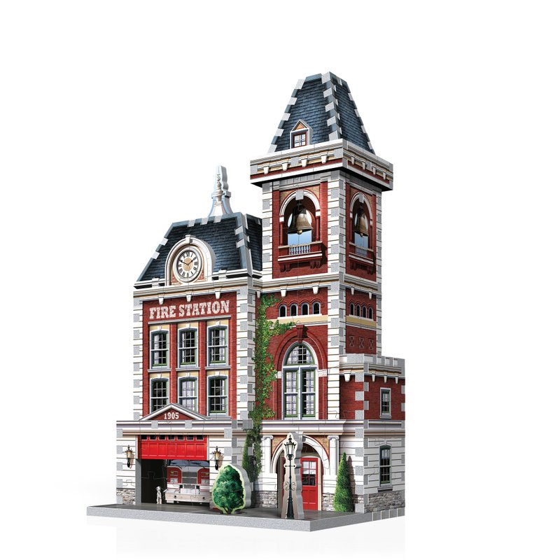 Urbania - Fire Station - Puzzles - Other Materials Multicolor