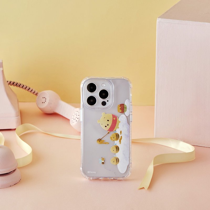 Disney Ufufy小熊維尼的蜂蜜攪拌棒抗黃防摔MagSafe iPhone手機殼 - 手機殼/手機套 - 塑膠 多色