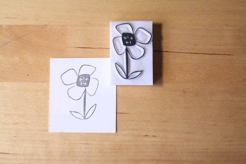 flower - Stamps & Stamp Pads - Rubber 